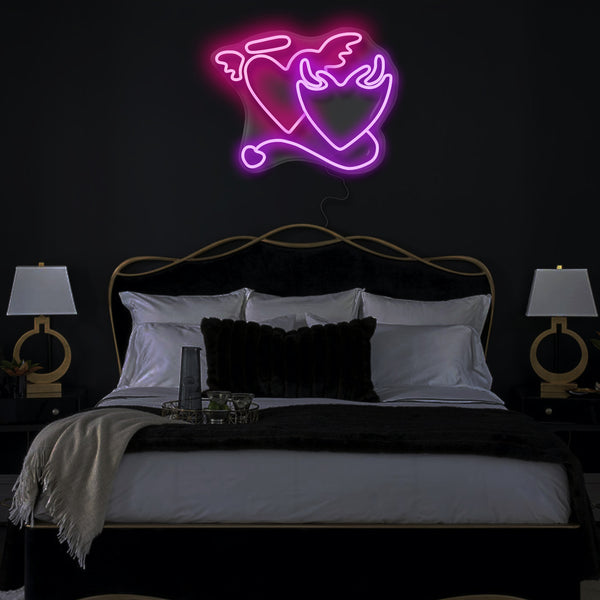 '2hearts' Neon Sign