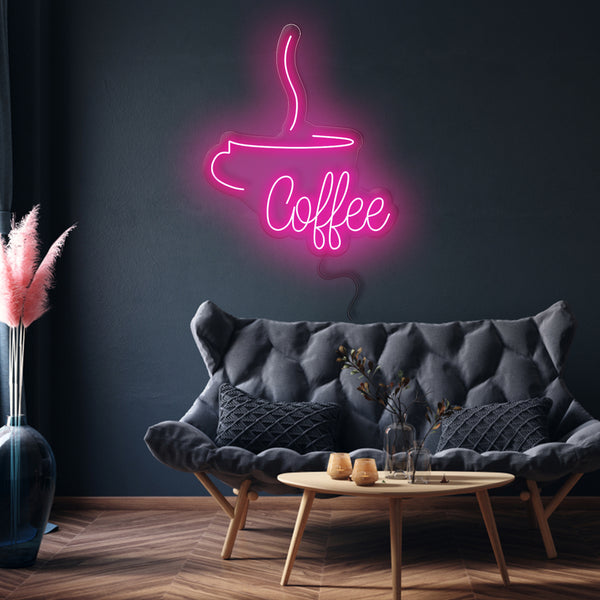 'Coffee Cup' Neon Sign