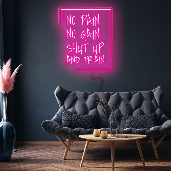 'No Pain,No Gain' Neon Sign