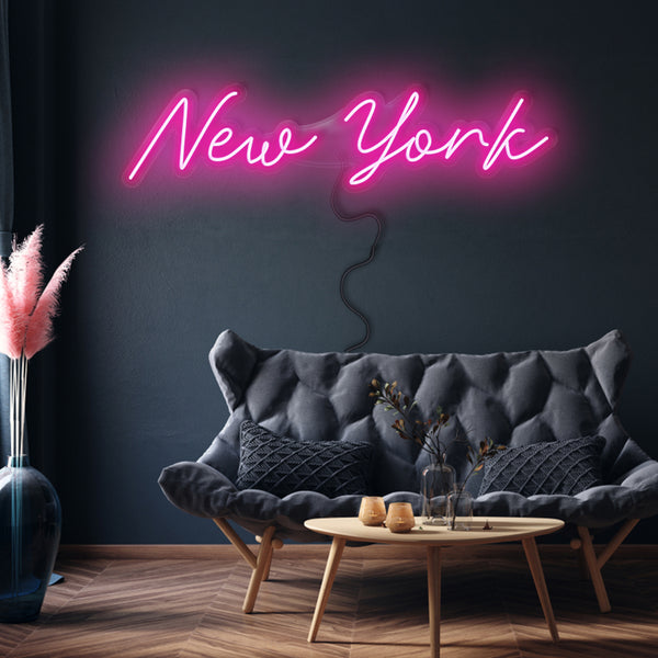 'New York' Neon Sign