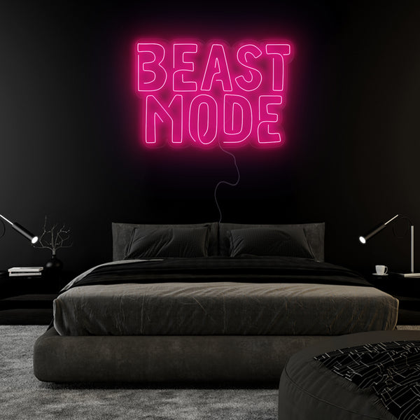 'Beast Mode' Neon Signe