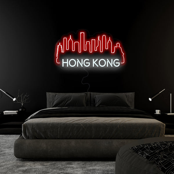 'Hong Kong' Neon Sign