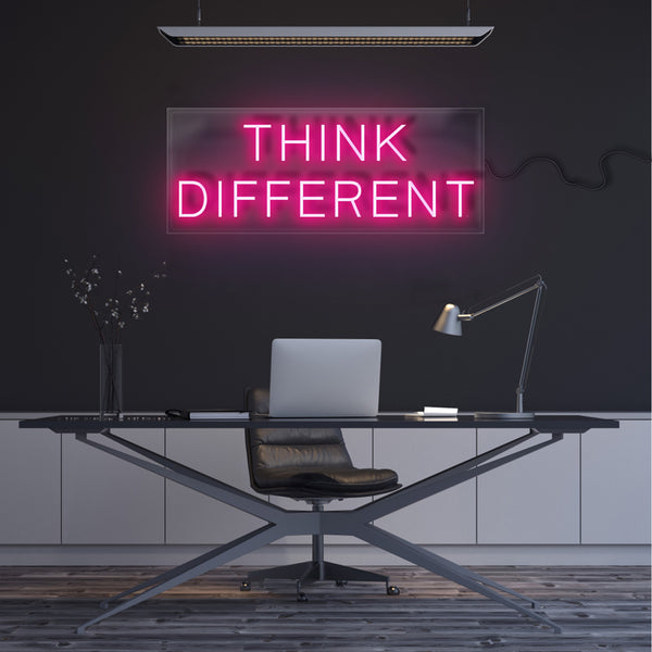 'Think Different' Neon Sign