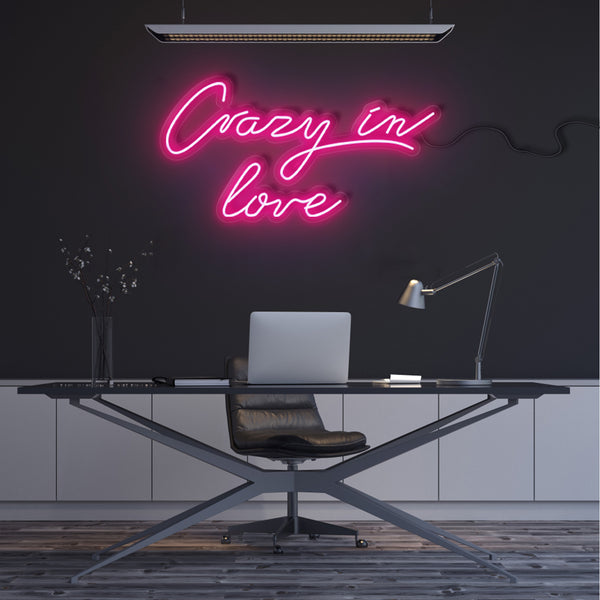'Crazy In Love ' Neon Sign