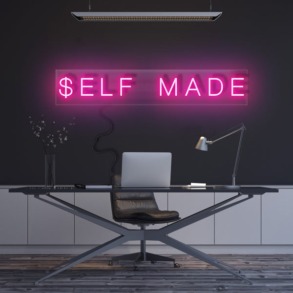 'Self Made' Neon Sign